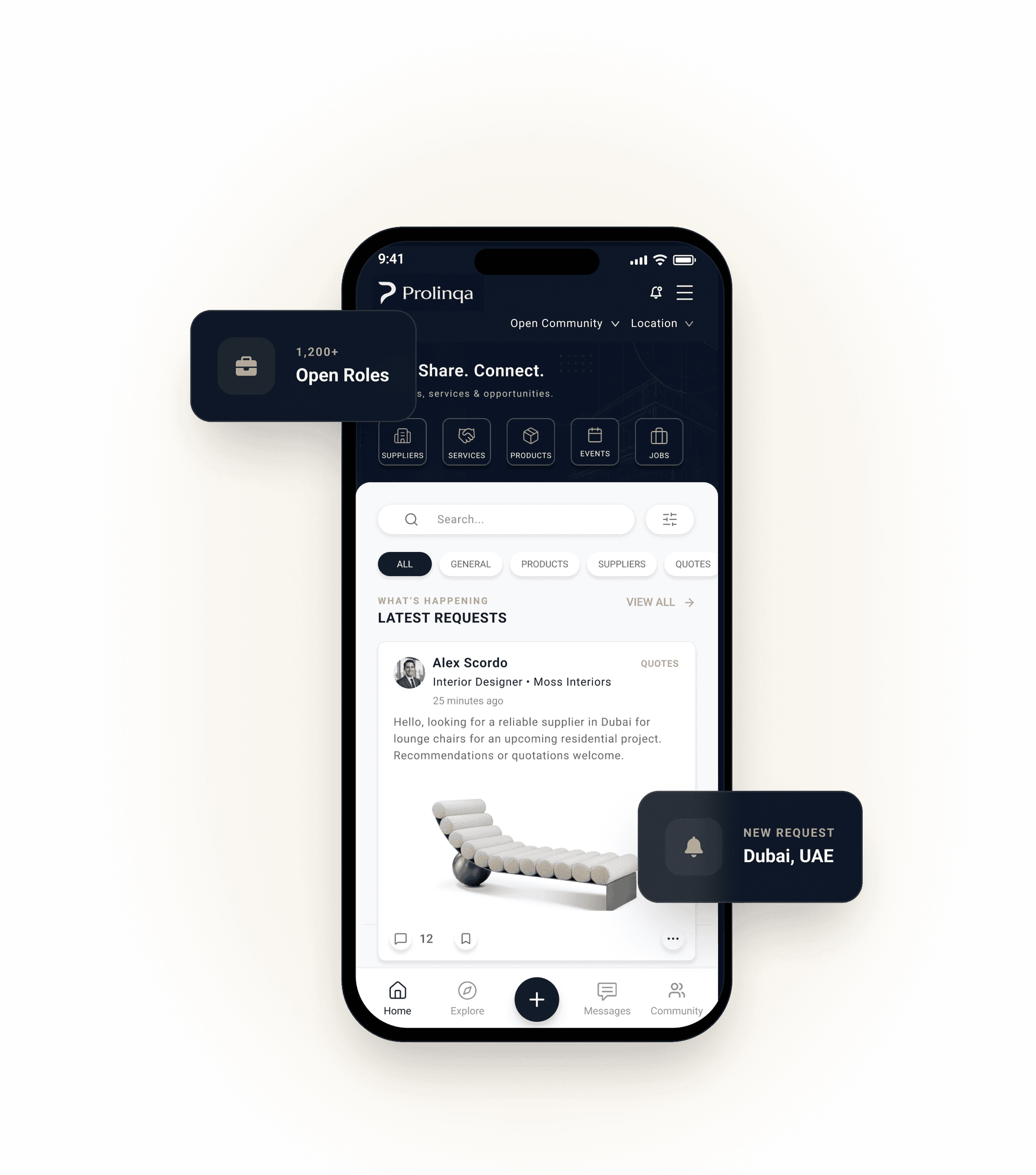Prolinqa mobile app